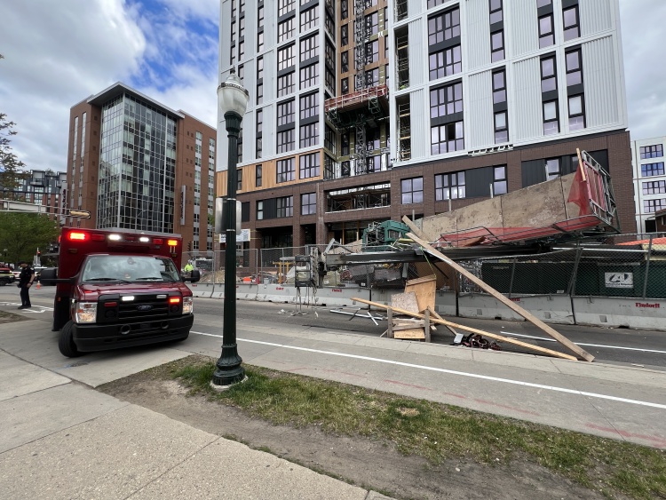 Worker hospitalized after 30-foot fall at Madison construction site