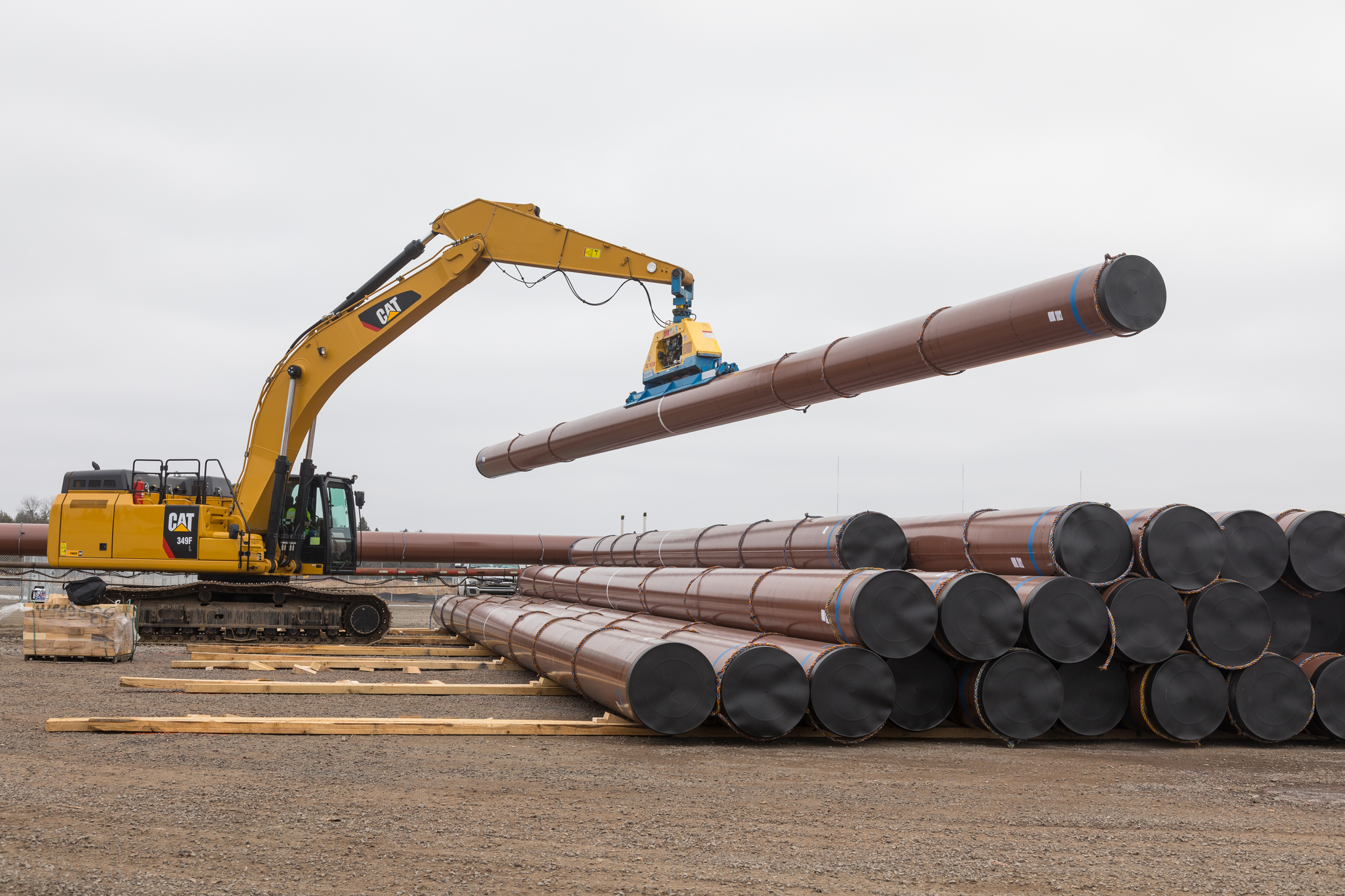 500 at work on Enbridge Line 5 reroute in northern Wisconsin